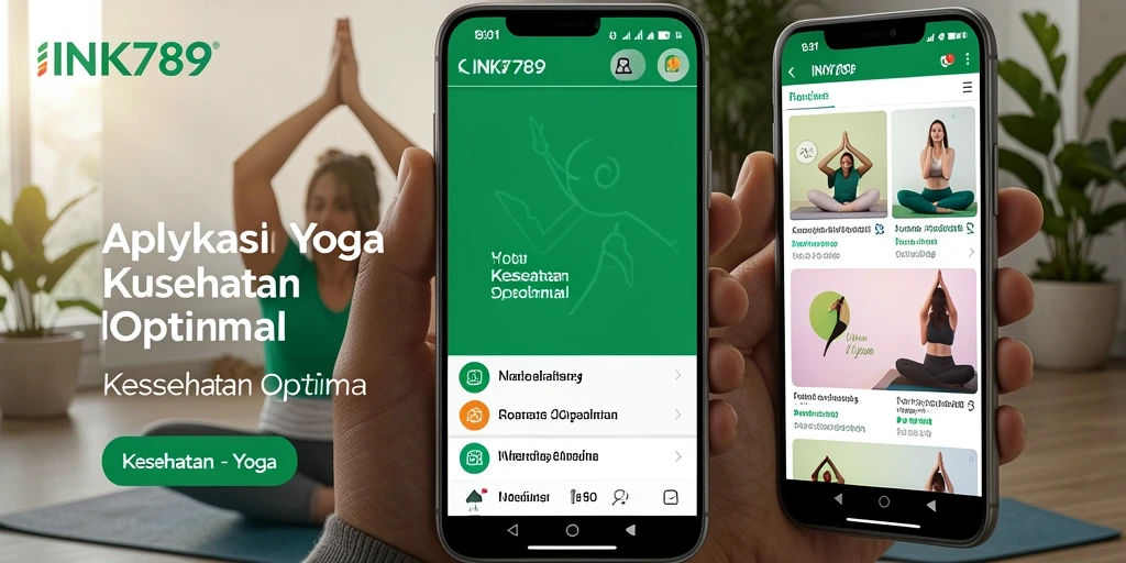 Antarmuka pengguna INK789 yang ramah dan intuitif untuk latihan Yoga.