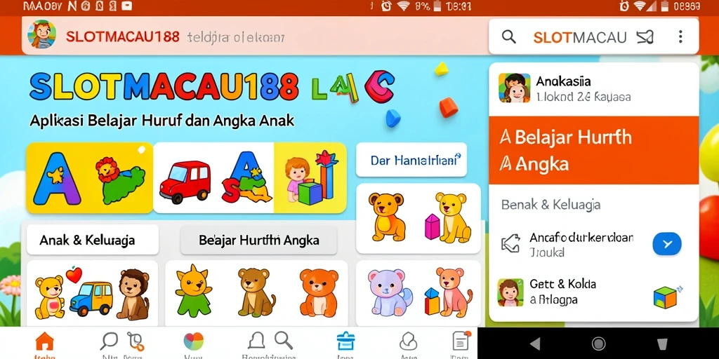 Antarmuka SLOTMACAU188 yang interaktif dan edukatif.
